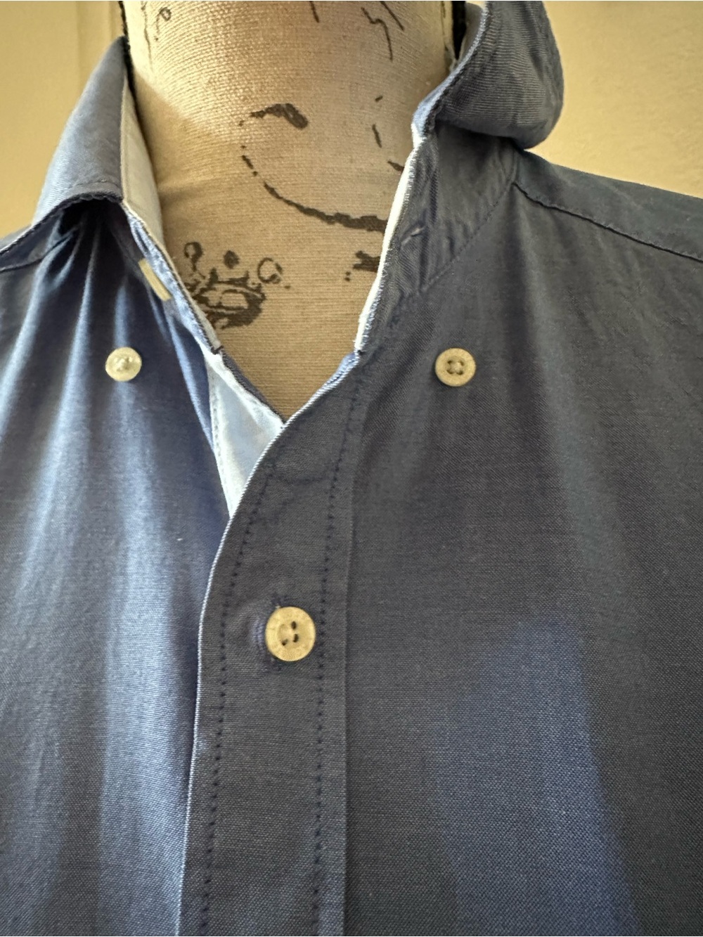 Lacoste Soft denim polo longsleeve - Picture 4 of 8